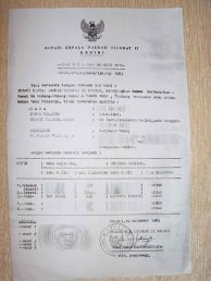 Surat Ganti Nama PALSU